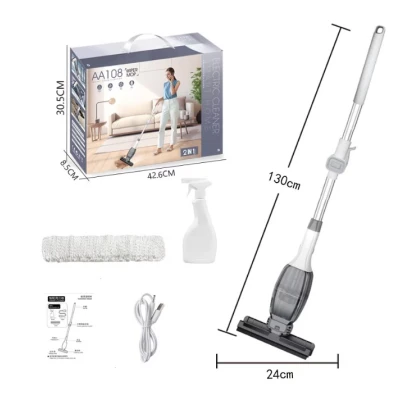 Stergator de geamuri 2 IN 1 telescopic si reglabil alb 40-145 cm AA108