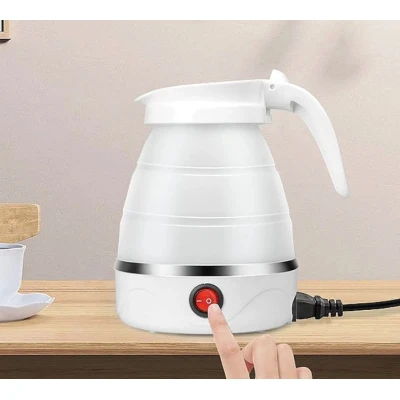 Fierbator electric tip cana pliabil Silicon/Inox putere 600W capacitate 0.6L ROZ