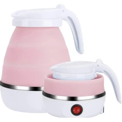 Fierbator electric tip cana pliabil Silicon/Inox putere 600W capacitate 0.6L ROZ