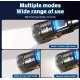 Lanterna LED de mana TY 908M reincarcabila cu luminozitate maxima de 1200 lm