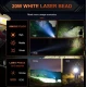 Lanterna super luminoasa CB 6501 putere 30W zoom 1000M raza de actiune 5 moduri iluminare