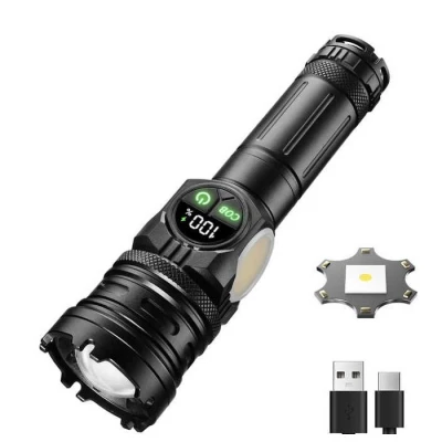 Lanterna portabila CB A280 cu zoom LCD in 4 culori si magnet