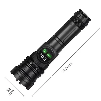 Lanterna portabila CB A280 cu zoom LCD in 4 culori si magnet