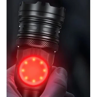 Lanterna portabila CB A280 cu zoom LCD in 4 culori si magnet