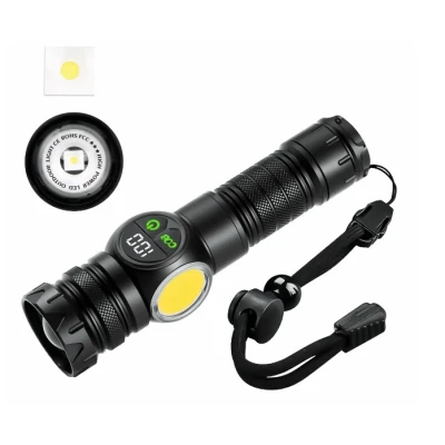 Lanterna portabila CB A280 cu zoom LCD in 4 culori si magnet