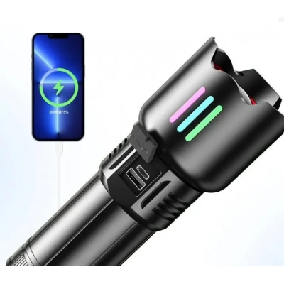 Lanterna profesionala de mana CB W522D Putere de 2000 lumeni