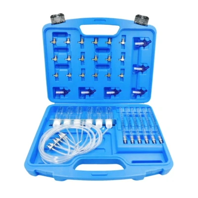 Trusa 36 piese Tester presiune injectoare 6 eprubete 24 de adaptoare 6 recipiente cu tub