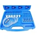 Trusa 36 piese Tester presiune injectoare 6 eprubete 24 de adaptoare 6 recipiente cu tub