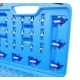 Trusa 36 piese Tester presiune injectoare 6 eprubete 24 de adaptoare 6 recipiente cu tub