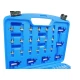 Trusa 36 piese Tester presiune injectoare 6 eprubete 24 de adaptoare 6 recipiente cu tub