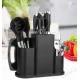 Set 20 Piese ustensile de bucatarie si cutite cu suport elegant tocator si accesorii