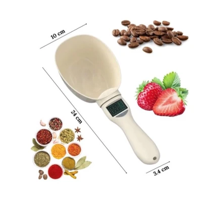 Cantar digital in forma de lingura proportionare precisa 800g 24 cm