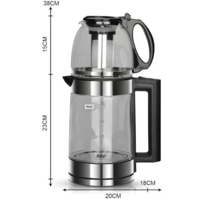 Set fierbator electric 2.2L + ceainic 0.8L putere 1500W