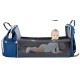Rucsac multifunctional pentru mamici capacitate mare design simplu cu patut pliabil ALBASTRU