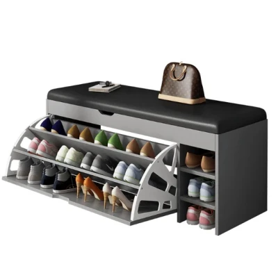 Dulap pentru pantofi tip bancheta GRI 80 X 34 X 51