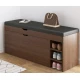 Dulap ALB pentru pantofi tip bancheta 80 X 34 X 51