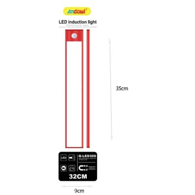 Lampa LED Andowl pentru dulap cu senzor de miscare Q LED300 si inductie