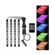 Lumini ambientale auto Q CD58 Kit interior LED RGB cu telecomanda Model 9 Led