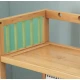 Biblioteca sufragerie raft carti din lemn de bambus 3 Rafturi 60 x 25 x 78cm