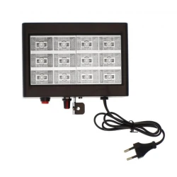 Stroboscop disco cu jocuri de lumini Strobe 12 LED