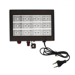 Stroboscop disco cu jocuri de lumini Strobe 12 LED