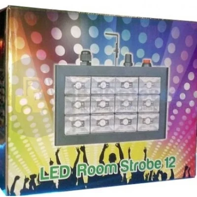 Stroboscop disco cu jocuri de lumini Strobe 12 LED