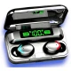 Casti Bluetooth Wireless profesionale cu afisaj digital TWS BTH F9 5