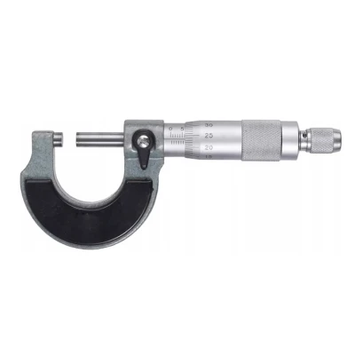 Micrometru pentru masurarea dimensiunilor 0-25 mm Negru/Argintiu