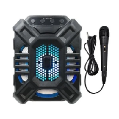 Boxa bluetooth portabila GTS 1222 de 6.5 inch cu microfon