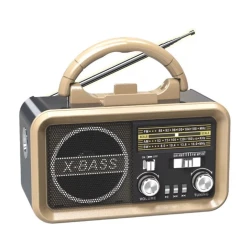 UB Radio Portabil ROTOSONIC XB 899BT S cu Panou Solar MP3 Bluetooth USB Lanterna si Acumulator
