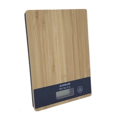 Cantar electronic de bucatarie AO 78369 capacitate maxima 5kg lemn
