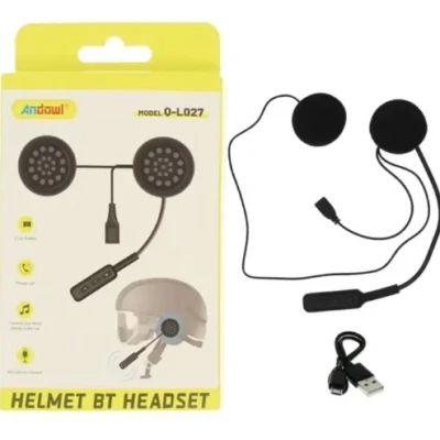Casti bluetooth pentru motocicleta Andowl Q L027 cu microfon