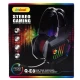 Casti pentru gaming Andowl Q E8 cu microfon si iluminare RGB