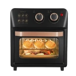 Friteuza cu aer cald S18 tip cuptor electric geam de sticla capacitate 12 L 1360W