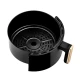 Friteuza cu aer cald Deliny Capacitate 5 Kg putere 1400W Negru