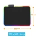 Mousepad Gaming Andowl Q R20 cu LED multicolor USB