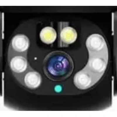 Camera de supraveghere Dubla PTZ de 8MP 4K model Q S800 cu Aplicatie