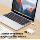 Adaptor OTG 3 in 1 Iphone la USB Port de Incarcare PD Jack Audio 3.5MM Q US9