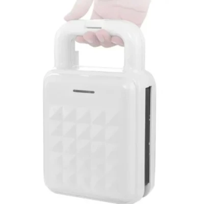 Mini aparat de sandvisuri portabil 800W Andowl Q JK01 placi antiaderente