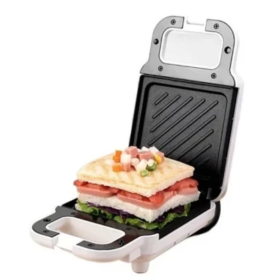 Mini aparat de sandvisuri portabil 800W Andowl Q JK01 placi antiaderente