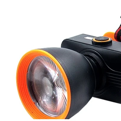 Lanterna de cap portabila JY 1028 cu ZOOM incarcare USB