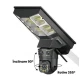 Lampa solara stradala cu camera de supraveghere SIM 4G Microfon + Difuzor incorporat