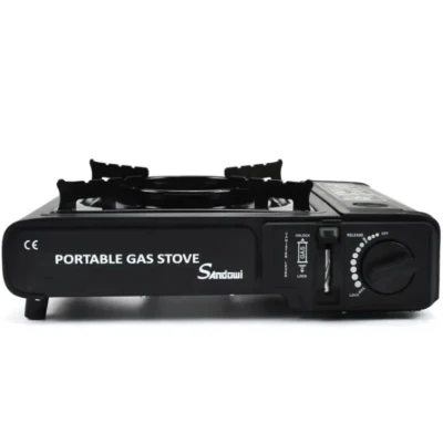 Aragaz portabil pe gaz putere 2900W Andowl Q WS155 Negru