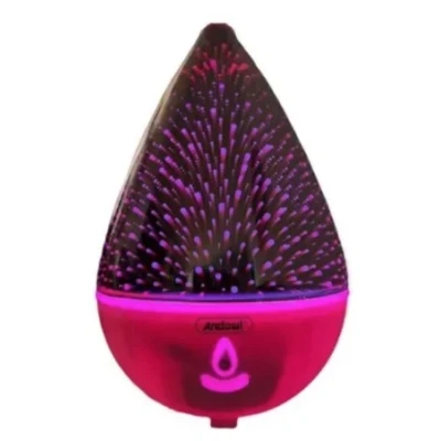 Umidificator cu LED Andowl Q X102 pentru aromaterapie de 135 ml