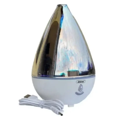 Umidificator cu LED Andowl Q X102 pentru aromaterapie de 135 ml