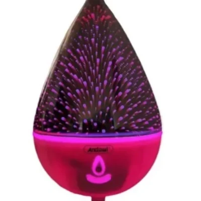 Umidificator cu LED Andowl Q X102 pentru aromaterapie de 135 ml