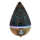Umidificator cu LED Andowl Q X102 pentru aromaterapie de 135 ml
