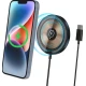 Incarcator wireless magnetic de 20W cu design transparent si LED Andowl Q PD01