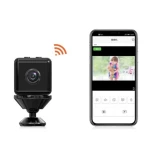 Mini Camera Wireless 1080p cu Vedere Nocturna si Senzor de Miscare Q SX076