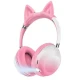 Casti bluetooth cu urechi de pisica si lanterna Andowl Q EM85